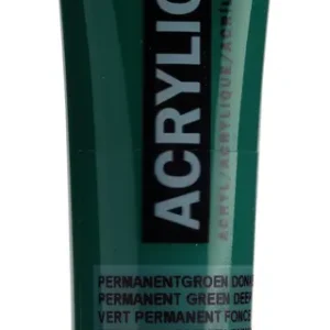 Royal Talens Amsterdam Standard Series Acrylverf Tube 20 ml - Permanentgroen Donker 619 Bestseller