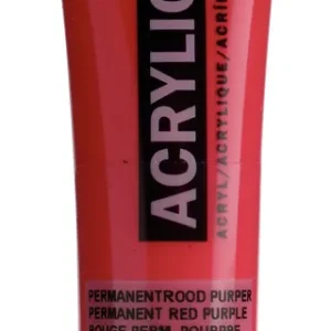 Hete Deal Royal Talens Amsterdam Standard Series Acrylverf Tube 20 ml - Permanentrood Purper 348