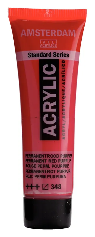 Hete Deal Royal Talens Amsterdam Standard Series Acrylverf Tube 20 ml - Permanentrood Purper 348