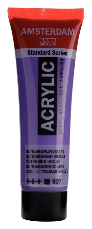 Royal Talens Amsterdam Standard Series Acrylverf Tube 20 ml - Ultramarijnviolet 507 Exclusieve Aanbieding