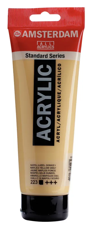 Nu Kopen Royal Talens Amsterdam Standard Series Acrylverf Tube 250 ml - Napelsgeel Donker 223