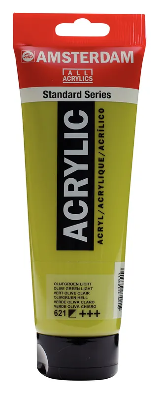 Koopje Royal Talens Amsterdam Standard Series Acrylverf Tube 250 ml - Olijfgroen Licht 621