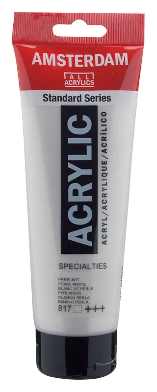 Nu Kopen Royal Talens Amsterdam Standard Series Acrylverf Tube 250 ml - Parelwit 817