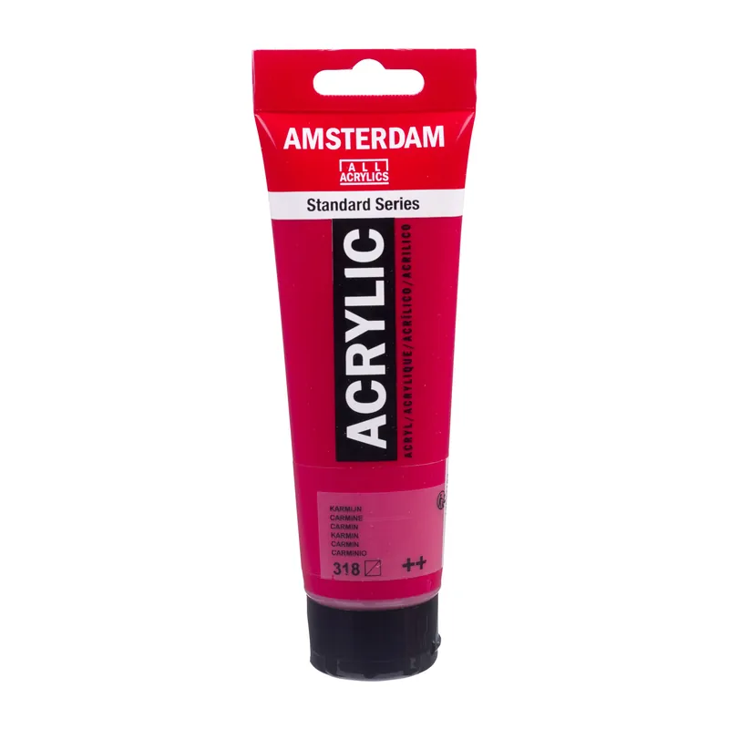 Royal Talens Amsterdam Standard Series Acrylverf Tube 20 ml - Karmijn 318 Beste Prijs