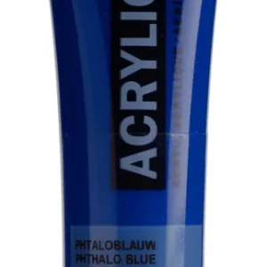 Gereduceerde Prijs Royal Talens Amsterdam Standard Series Acrylverf Tube 20 ml - Phtaloblauw 570