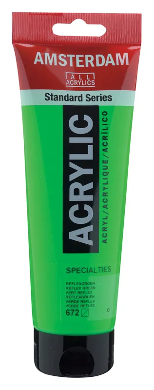 Royal Talens Amsterdam Standard Series Acrylverf Tube 250 ml - Reflexgroen 672 Actieprijs