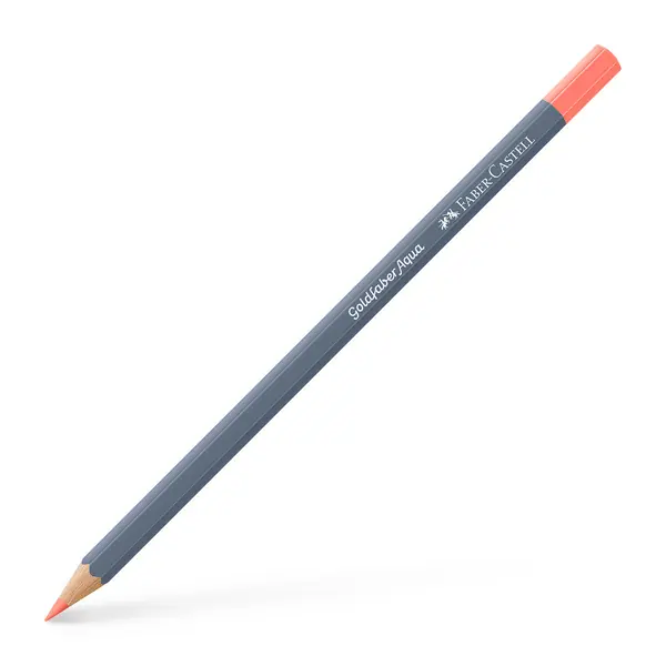 Populair Faber Castell Aquarelpotlood Goldfaber Pastel - Scarlet rood 418