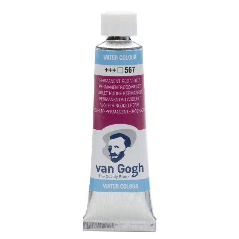 Bestel Nu Van Gogh Aquarelverf Tube 10 ml - Permanentroodviolet 567