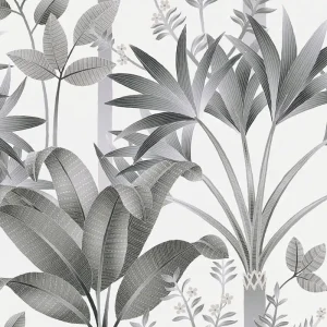 Finale Uitverkoop Architects Paper AP Arcade - Grijs - Planten Behang - 391725