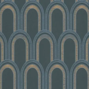 Lage Kosten Architects Paper AP Arcade - Petrol - Retro - 391763