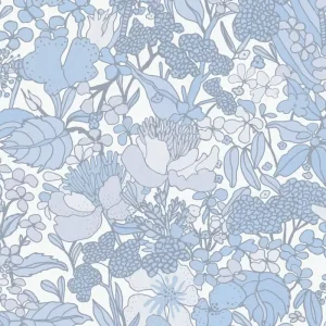 Architects Paper Floral Impression - Grijs - Bloemrijk - 377566 Hete Deal
