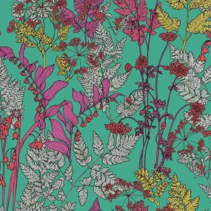 Architects Paper Floral Impression - Groen - Bloemrijk - 377516 Must-Have