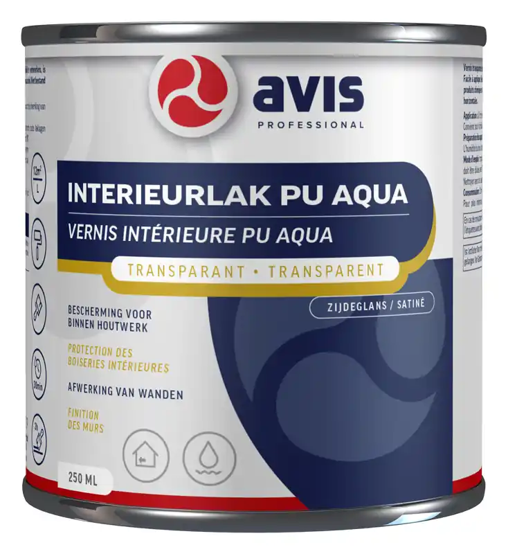Favoriet Avis Aqua PU Lak Zijdeglans
