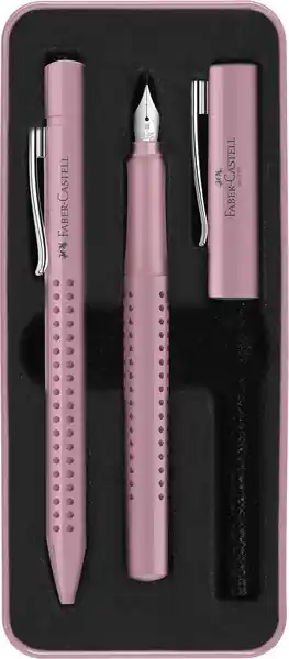 Faber Castell Balpen en Vulpen Grip 2010 Harmony - Rose Shadows Express Levering