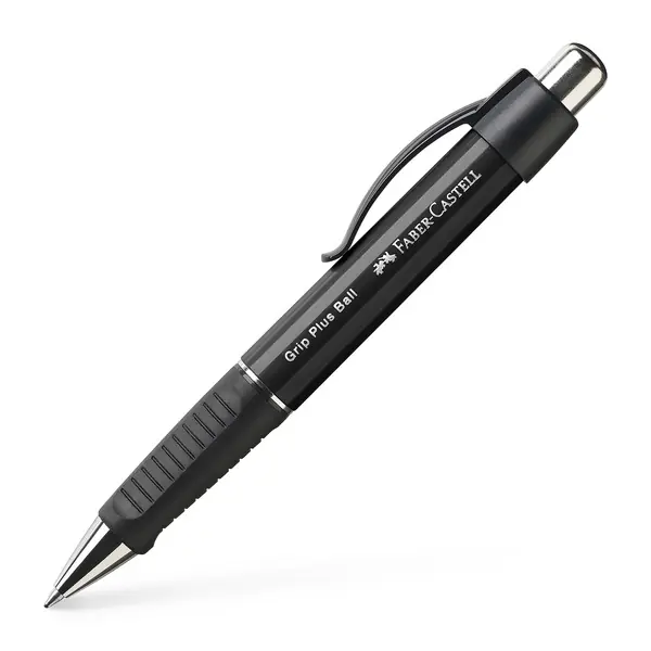 Premium Faber Castell Balpen Grip Plus - Zwart