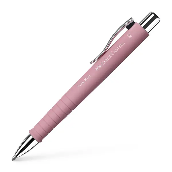 Dagaanbieding Faber Castell Balpen Poly Ball XB - Licht Roze