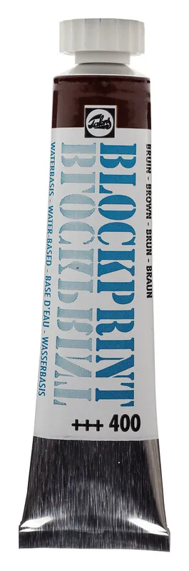 Talens Blockprint Tube 20 ml - Brown 400 Seizoensaanbieding
