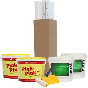 Complete Renovlies Set Einza Karat Plus - RAL 9010 Actieprijs