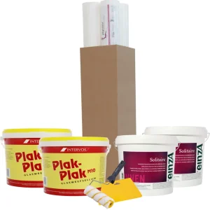 Uitverkoop Complete Renovlies Set Einza Solitaire - Wit