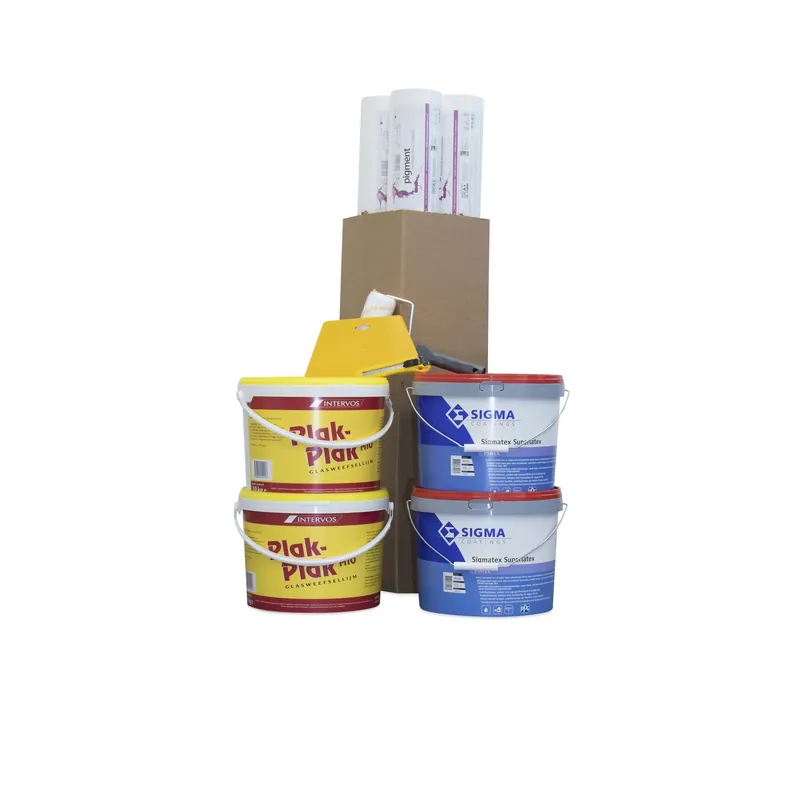 Complete Renovlies Set Sigma Superlatex Matt - RAL 9010 Must-Have