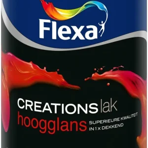 Aanbieding Flexa Creations Lakverf Hoogglans - Raspberry Swirl 3028