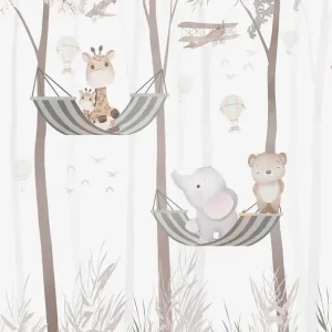 Bestseller Decoprint Cute Walls- Forest Tour 212x280cm - CW6032-1