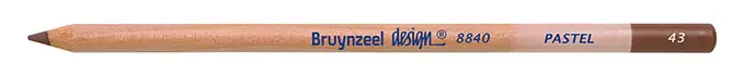 Populair Bruynzeel Design pastelpotlood - Donkerbruin #43