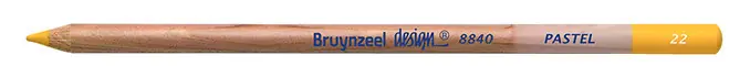 Bruynzeel Design pastelpotlood - Donkergeel #22 Koop Online