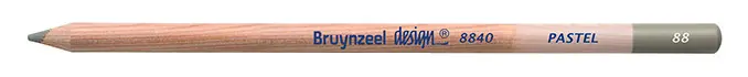 Voordeelprijs Bruynzeel Design pastelpotlood - Koudgrijs Mat #88