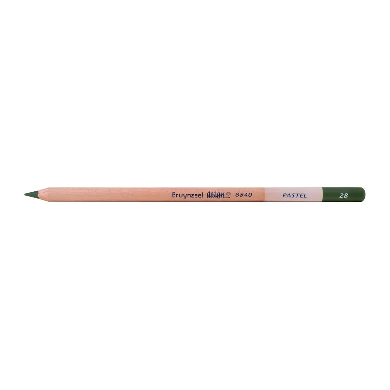 Bruynzeel Design pastelpotlood - Olijfgroen Donker #28 Flitsaanbieding