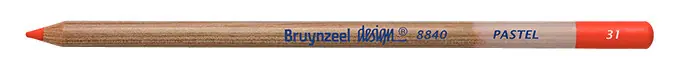 Bruynzeel Design pastelpotlood - Vermiljoen #31 Rechtstreeks Van De Fabrikant