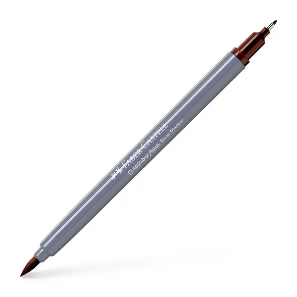 Faber Castell Duo aquarelmarker Goldfaber - 283 gebrande sienna Gecertificeerd