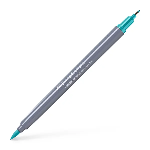 Faber Castell Duo aquarelmarker Goldfaber - 356 licht kobalt groen Bestel Nu