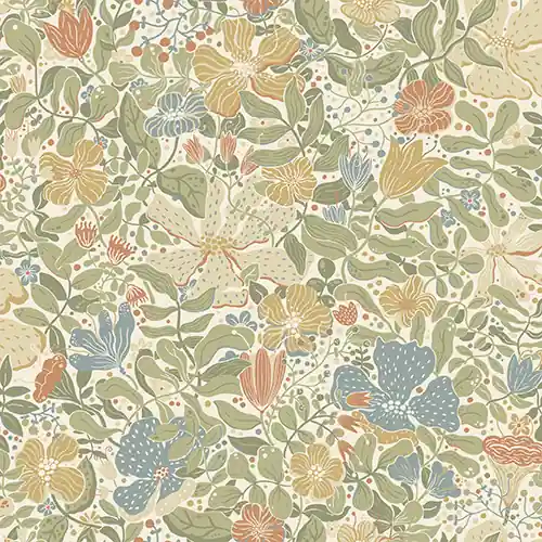 Bestseller Midbec FC Langtan- Midsommar Multi green - 63017