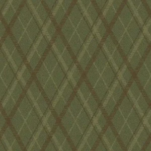 Dutch Wallcoverings Sauvage Ruit - Groen Seizoensaanbieding
