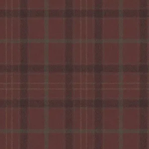 Dutch Wallcoverings Sauvage/British H. Ruit - Rood Laatste Kans