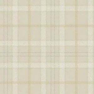 Gecertificeerd Dutch Wallcoverings Sauvage/British H. Ruit - Lichtbeige