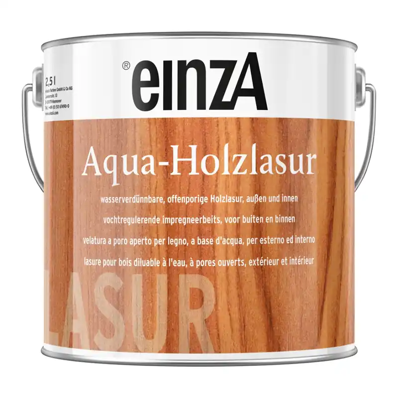 EinzA Aqua-Holzlasur Aanbieding