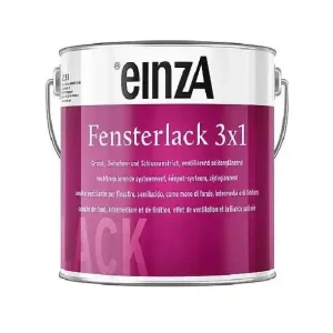 EinzA Fensterlack 3 X 1 Favoriet