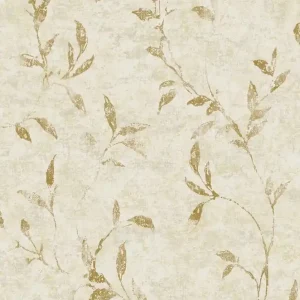 Uitverkoop Galerie Elegance Behang vervaagde bladeren - 11502