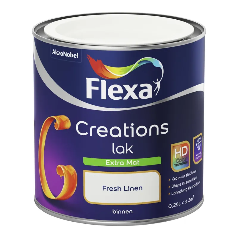 Seizoensaanbieding Flexa Creations Lak Extra Mat - Fresh Linen