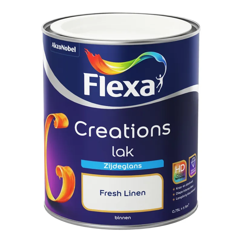 Flexa Creations Lak Zijdeglans - Fresh Linen Gratis Retour