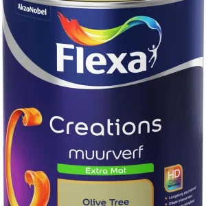 Flexa Creations Muurverf Extra Mat - Olive Tree Fabrieksprijs