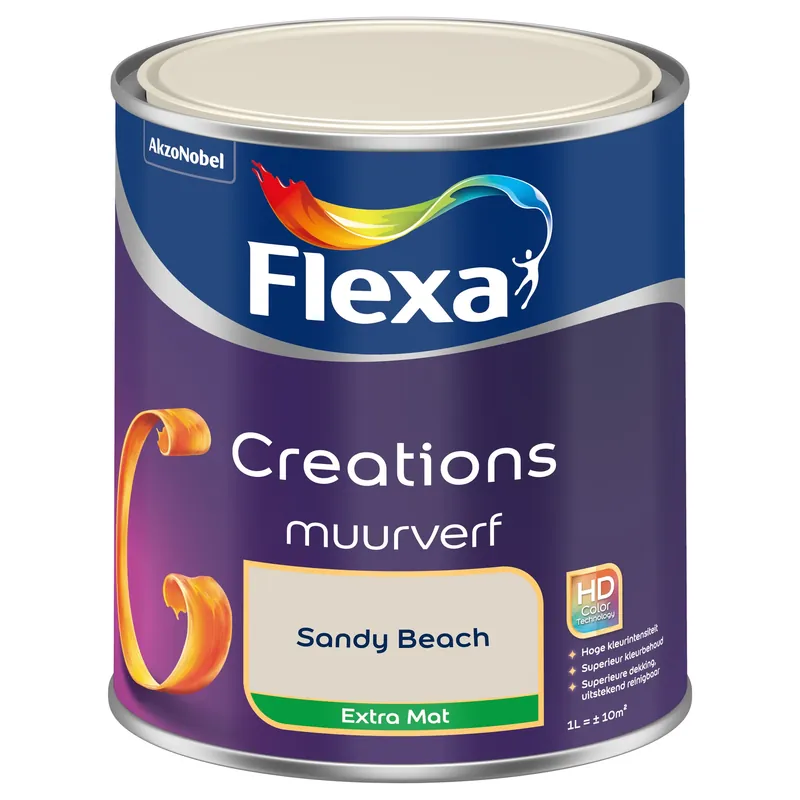 Flexa Creations Muurverf Extra Mat - Sandy Beach Finale Uitverkoop