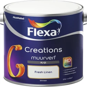 Flexa Creations Muurverf Krijt - Fresh Linen Shop Nu