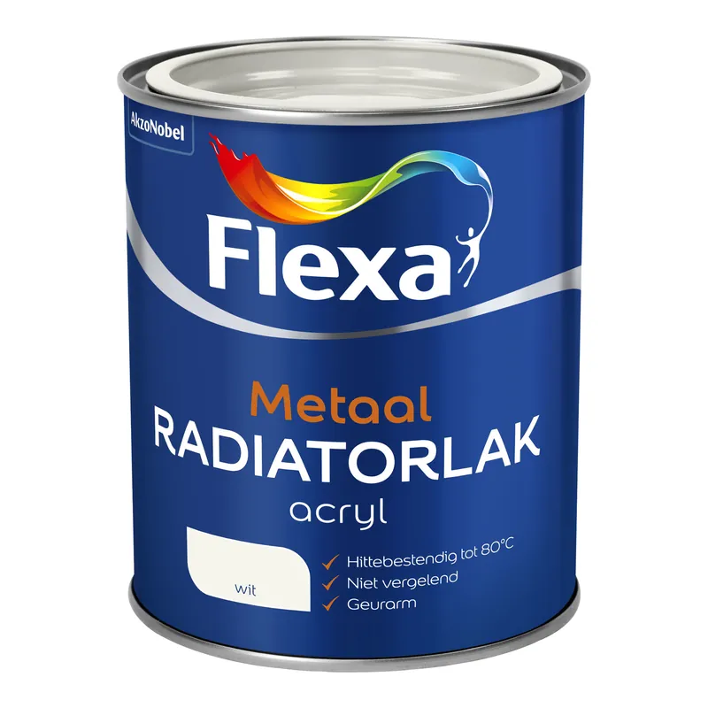 Flexa Radiatorlak Acryl - Wit Merkproduct
