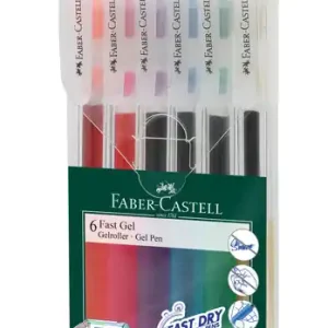 Faber Castell Gelpen Fast Gel etui - 0.7mm Flitsaanbieding
