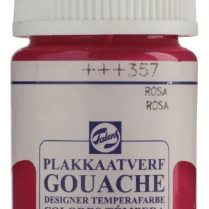 Nieuw Talens Gouache Extra Fine Quality Fles 16 ml - Roze 357