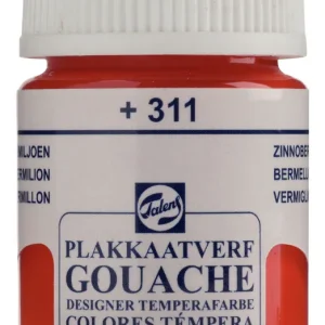 Talens Gouache Extra Fine Quality Fles 16 ml - Vermiljoen 311 Dagaanbieding