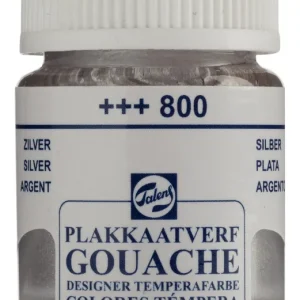 Talens Gouache Extra Fine Quality Fles 16 ml - Zilver 800 Aanbieding